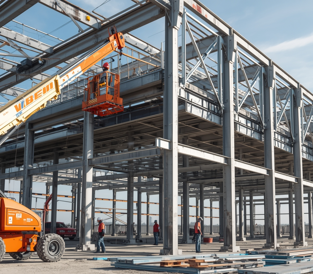 steel erection services Saudi Arabia