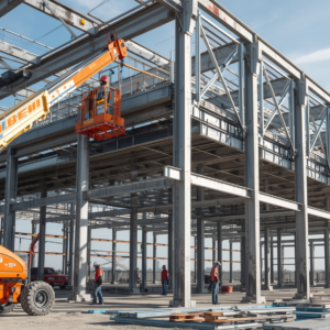 steel erection services Saudi Arabia