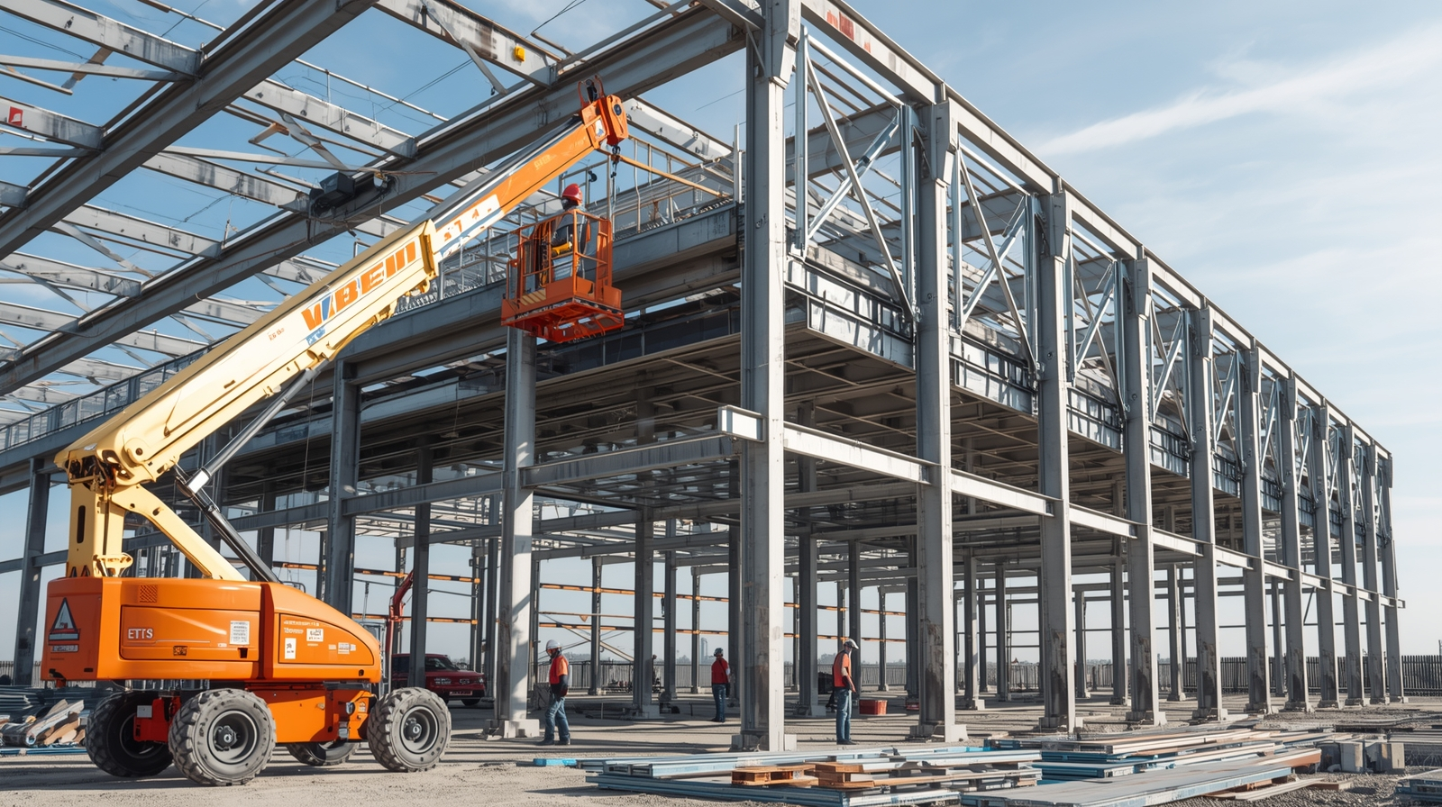 steel erection services Saudi Arabia