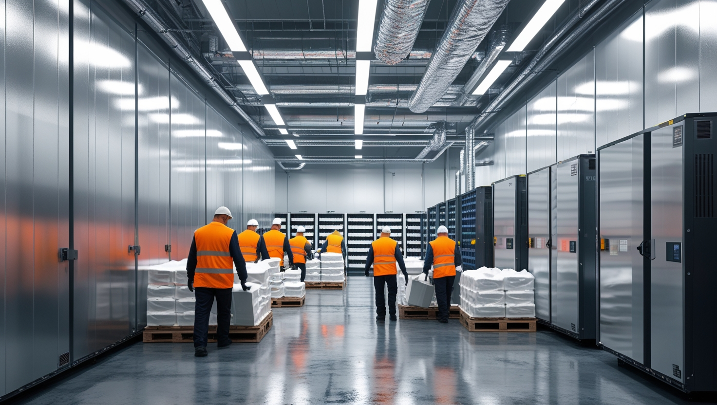 Sandwich Panels for Cold Rooms & Warehouses