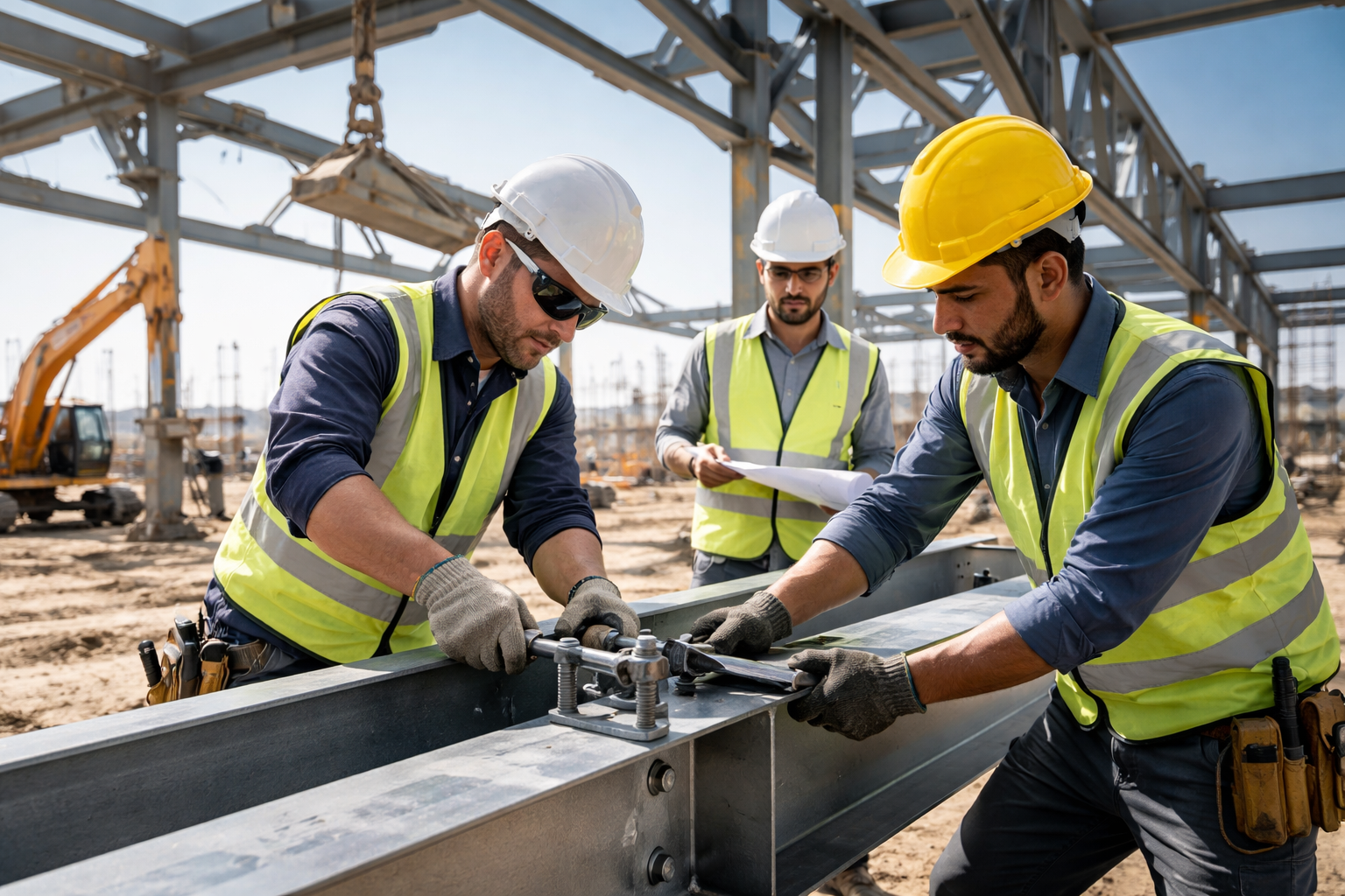 Professional Steel Installation Services Saudi Arabia